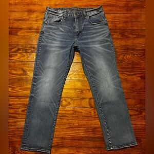 American Eagle Outfitters Men's Straight Blue Jeans